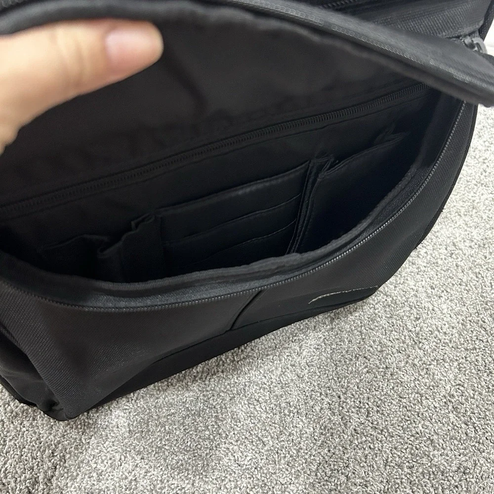 Eddie Bauer‎ Business Backpack Black Laptop Sleeve Office Backpack Travel Bag